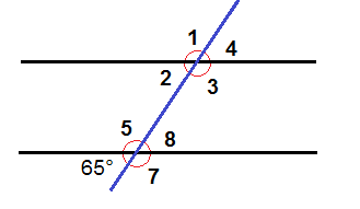 Angles And Parallel Lines Pre Algebra Introducing Geometry