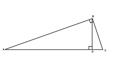 Altitude Right Triangle